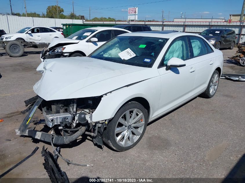 2017 AUDI A4 PREMIUM - WAUANAF45HN033030
