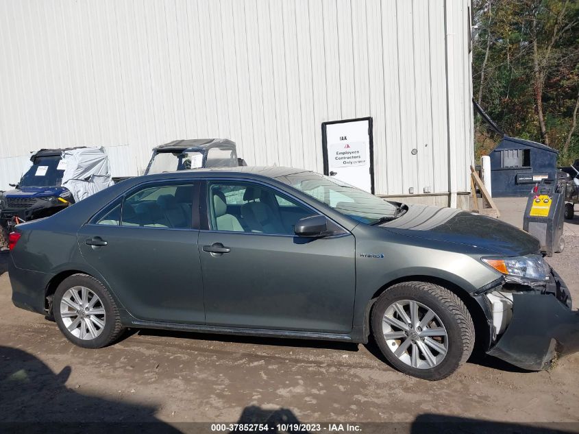 2013 TOYOTA CAMRY HYBRID LE/XLE - 4T1BD1FK7DU065711