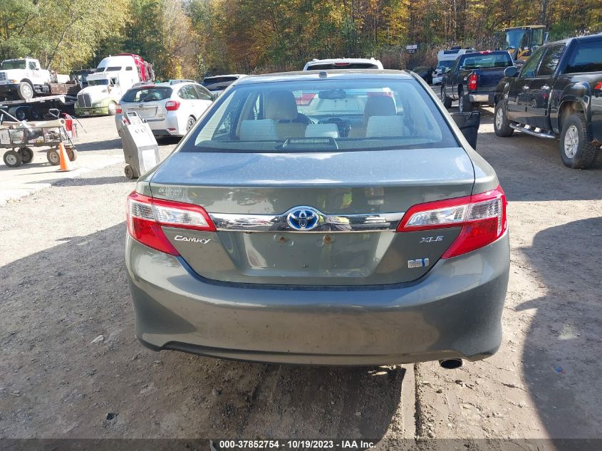 2013 TOYOTA CAMRY HYBRID LE/XLE - 4T1BD1FK7DU065711