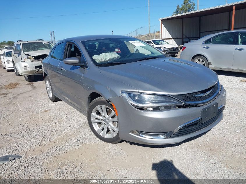 2015 CHRYSLER 200 LIMITED - 1C3CCCABXFN754271