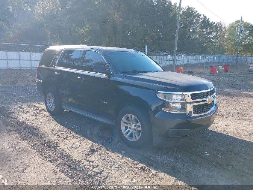 2015 CHEVROLET TAHOE LT - 1GNSCBKC7FR591751