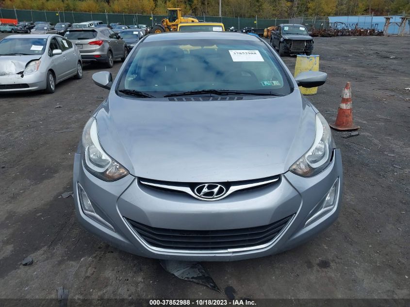 2016 HYUNDAI ELANTRA SE - 5NPDH4AEXGH768206