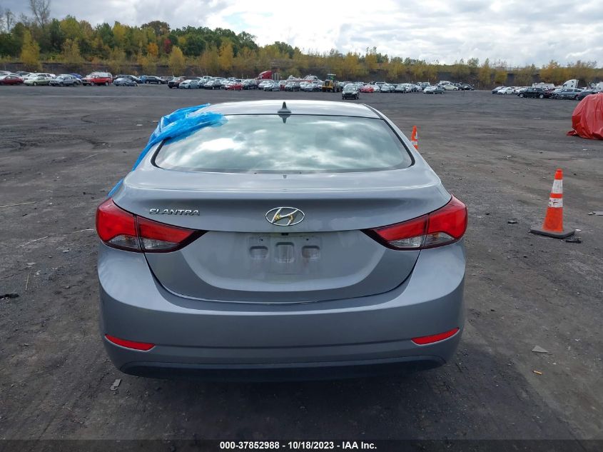 2016 HYUNDAI ELANTRA SE - 5NPDH4AEXGH768206