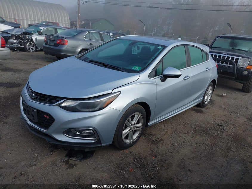 VIN 3G1BE6SM3JS516188 2018 CHEVROLET CRUZE LT