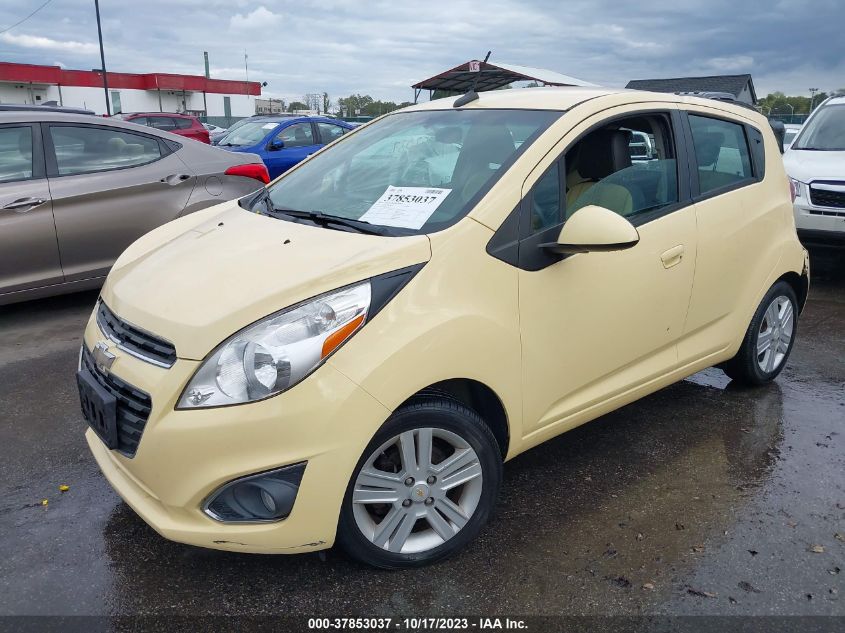 2014 CHEVROLET SPARK LT - KL8CD6S90EC420355