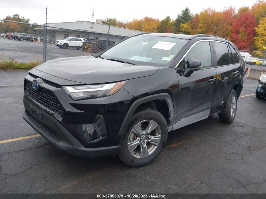 2022 TOYOTA RAV4 HYBRID XLE - 4T3RWRFV9NU060584
