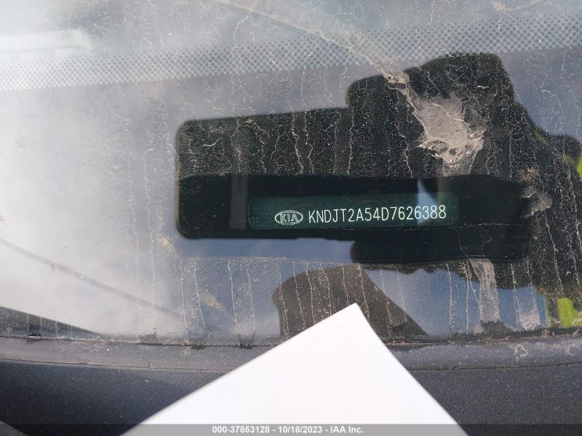 2013 KIA SOUL BASE - KNDJT2A54D7626388