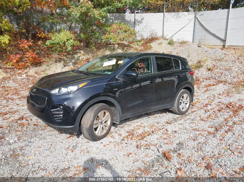 2019 KIA SPORTAGE LX - KNDPMCAC3K7622647