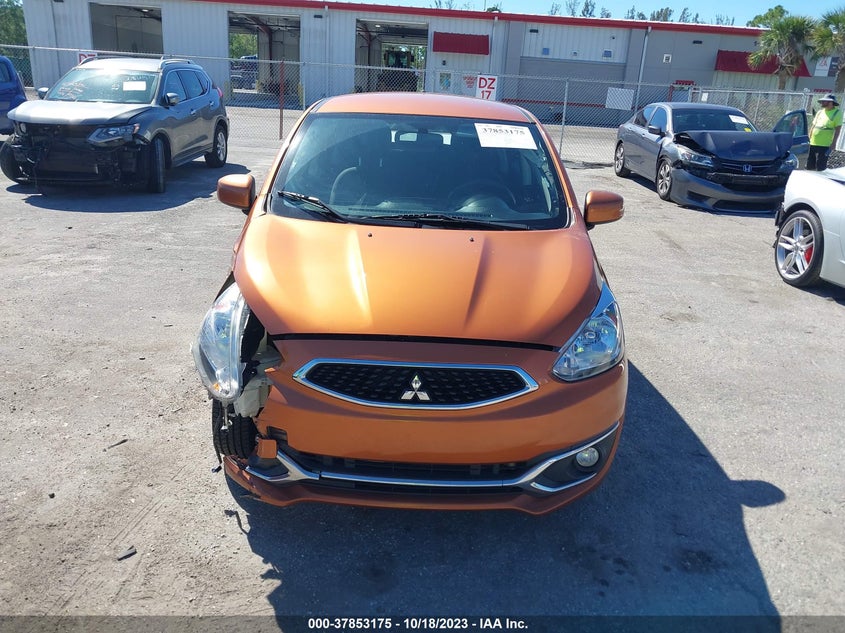 VIN ML32A3HJ5KH015850 2019 MITSUBISHI MIRAGE ES/RF