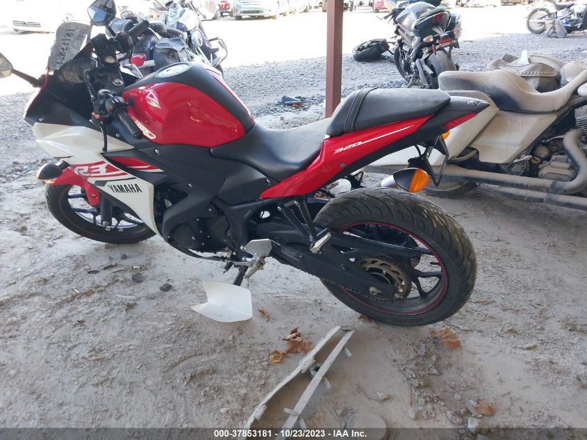 2015 YAMAHA YZFR3 MH3RH06Y5FK002483