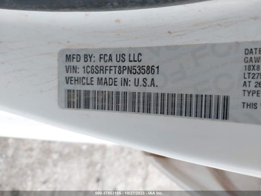 2023 RAM 1500 BIG HORN/LONE STAR - 1C6SRFFT8PN535861