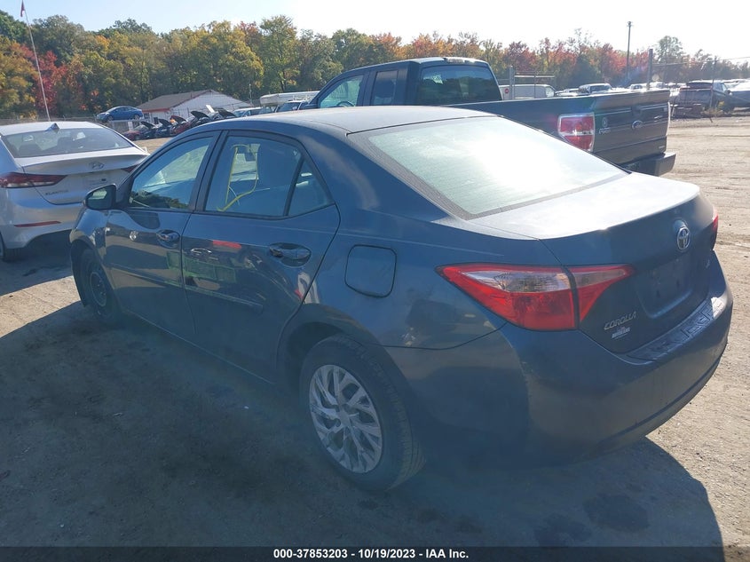 VIN 2T1BURHEXJC002833 2018 TOYOTA COROLLA L/LE/XLE/SE/XSE