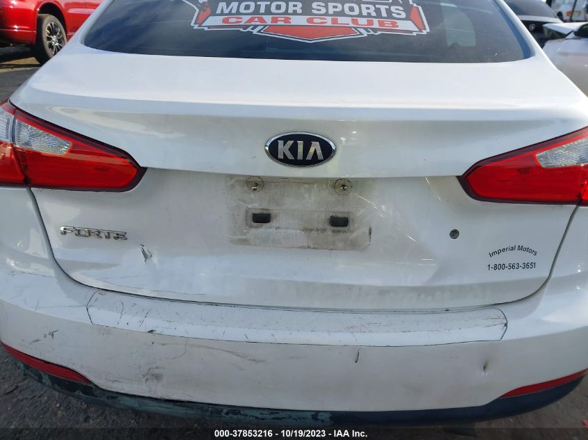 2014 KIA FORTE LX - KNAFK4A69E5055276