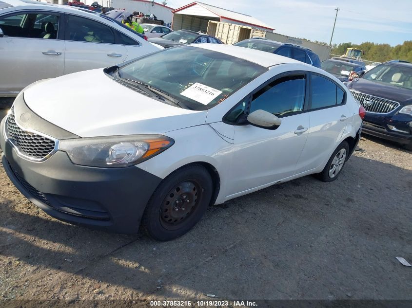 2014 KIA FORTE LX - KNAFK4A69E5055276