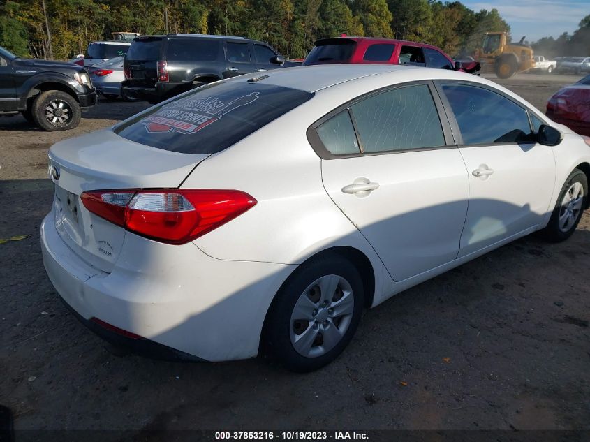 2014 KIA FORTE LX - KNAFK4A69E5055276