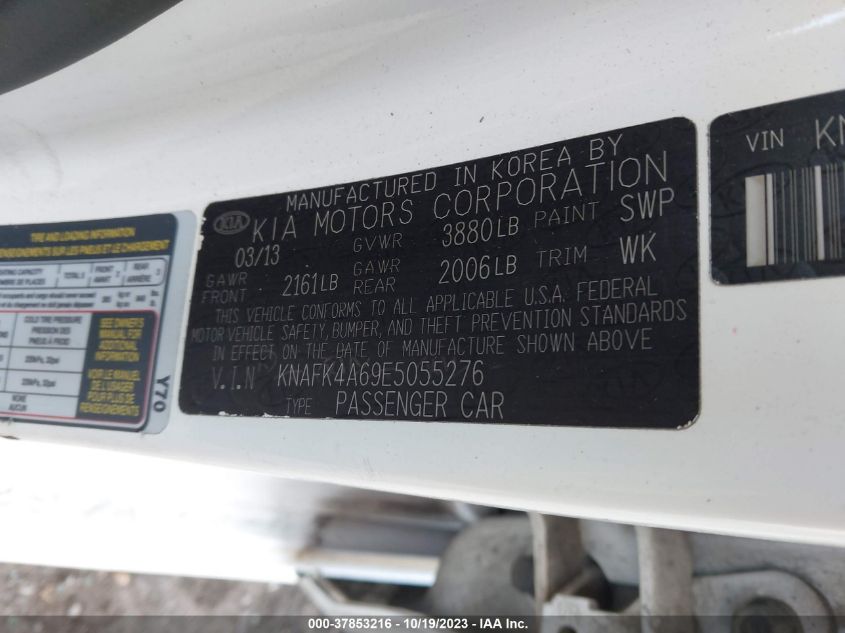 2014 KIA FORTE LX - KNAFK4A69E5055276