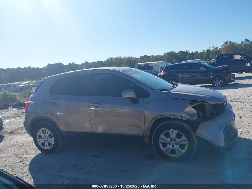 2018 CHEVROLET TRAX LS - 3GNCJKSBXJL282552