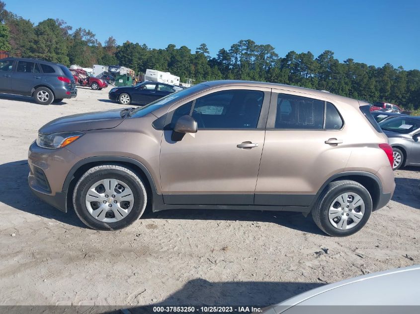 2018 CHEVROLET TRAX LS - 3GNCJKSBXJL282552