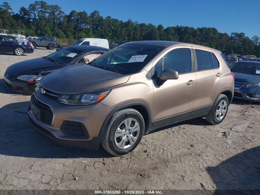 2018 CHEVROLET TRAX LS - 3GNCJKSBXJL282552