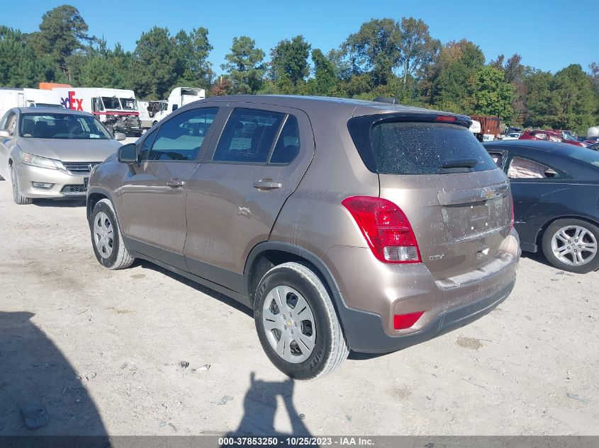 2018 CHEVROLET TRAX LS - 3GNCJKSBXJL282552