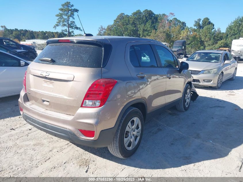 2018 CHEVROLET TRAX LS - 3GNCJKSBXJL282552