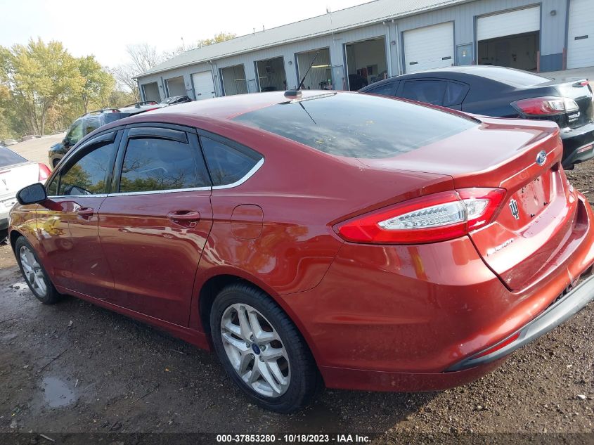 2014 FORD FUSION SE - 3FA6P0HD0ER376501