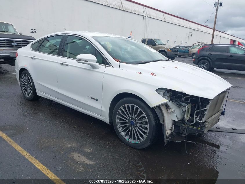 2017 FORD FUSION HYBRID - 3FA6P0RU2HR138149