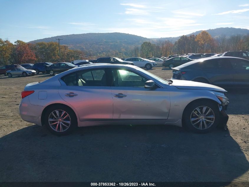 2016 INFINITI Q50 PREMIUM/SPORT - JN1EV7AR6GM344323