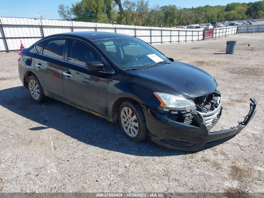 2013 NISSAN SENTRA SV - 1N4AB7AP7DN902369