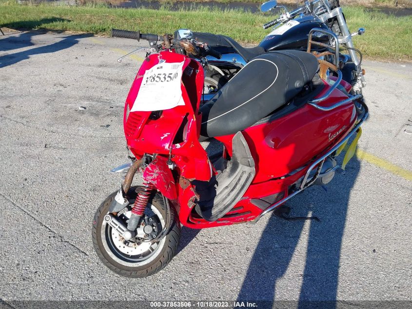 2009 VESPA LX 150 ZAPM448FX95602120