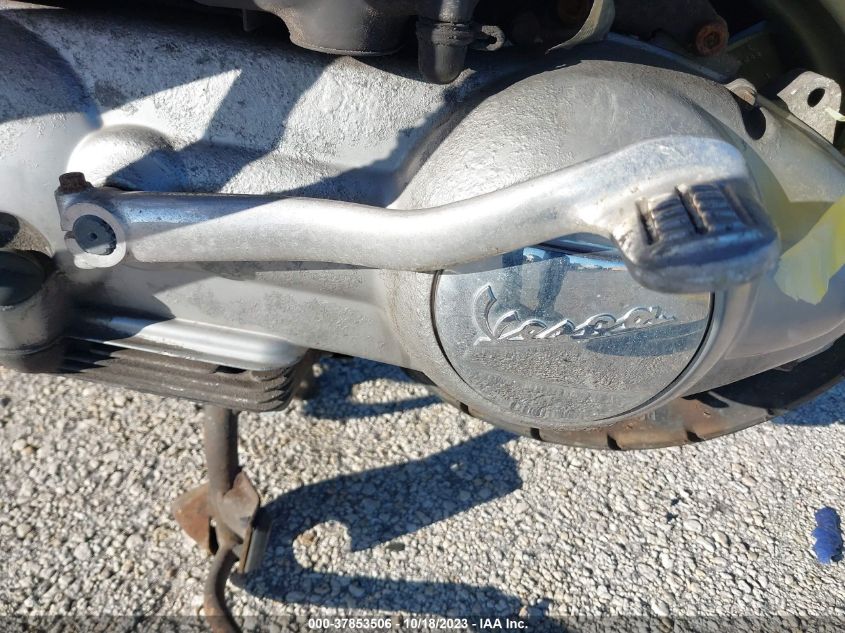 2009 VESPA LX 150 ZAPM448FX95602120
