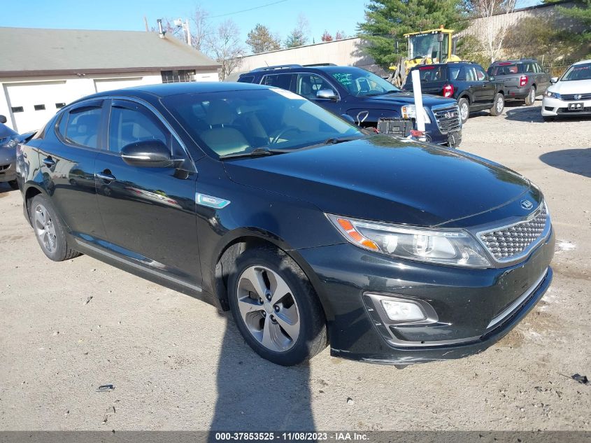 2014 KIA OPTIMA HYBRID LX - KNAGM4AD9E5075704