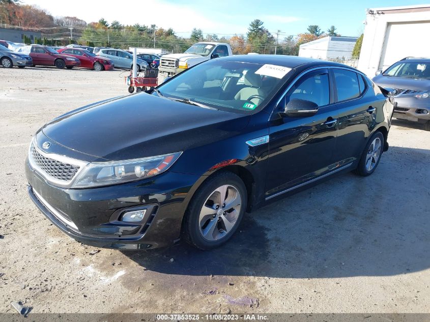 2014 KIA OPTIMA HYBRID LX - KNAGM4AD9E5075704