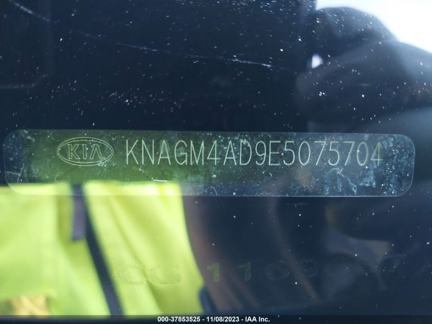2014 KIA OPTIMA HYBRID LX - KNAGM4AD9E5075704