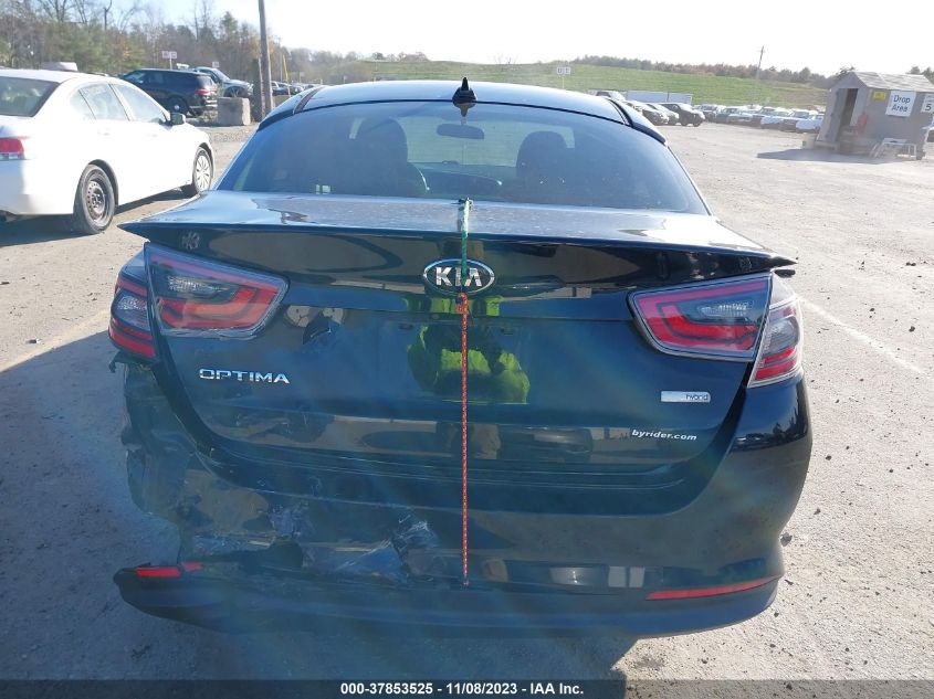 2014 KIA OPTIMA HYBRID LX - KNAGM4AD9E5075704