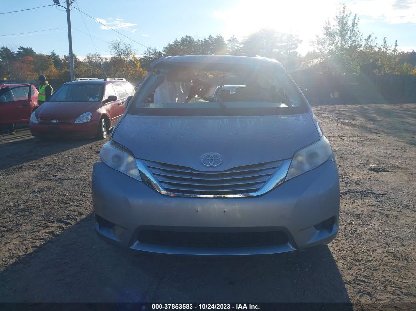 2017 TOYOTA SIENNA LE - 5TDJZ3DC7HS166234