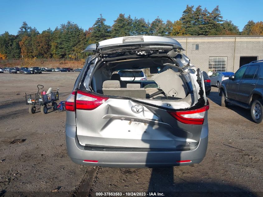 2017 TOYOTA SIENNA LE - 5TDJZ3DC7HS166234