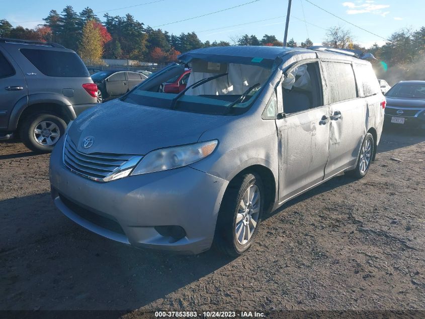 2017 TOYOTA SIENNA LE - 5TDJZ3DC7HS166234