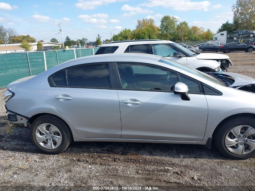 2013 HONDA CIVIC SDN LX - 19XFB2F58DE209602