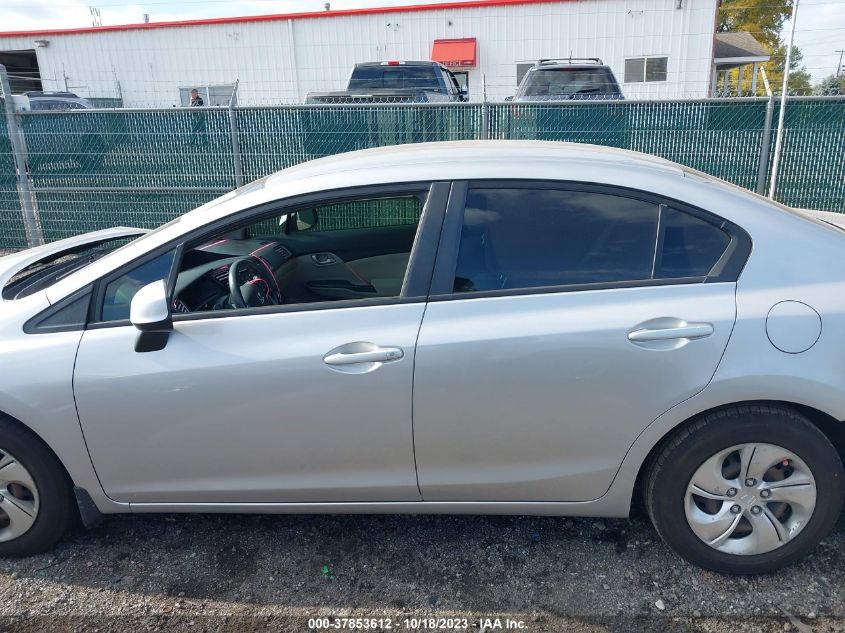 2013 HONDA CIVIC SDN LX - 19XFB2F58DE209602