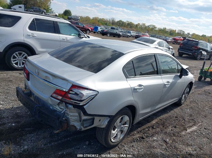 2013 HONDA CIVIC SDN LX - 19XFB2F58DE209602