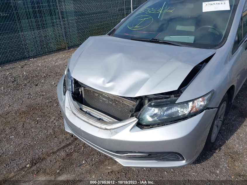 2013 HONDA CIVIC SDN LX - 19XFB2F58DE209602