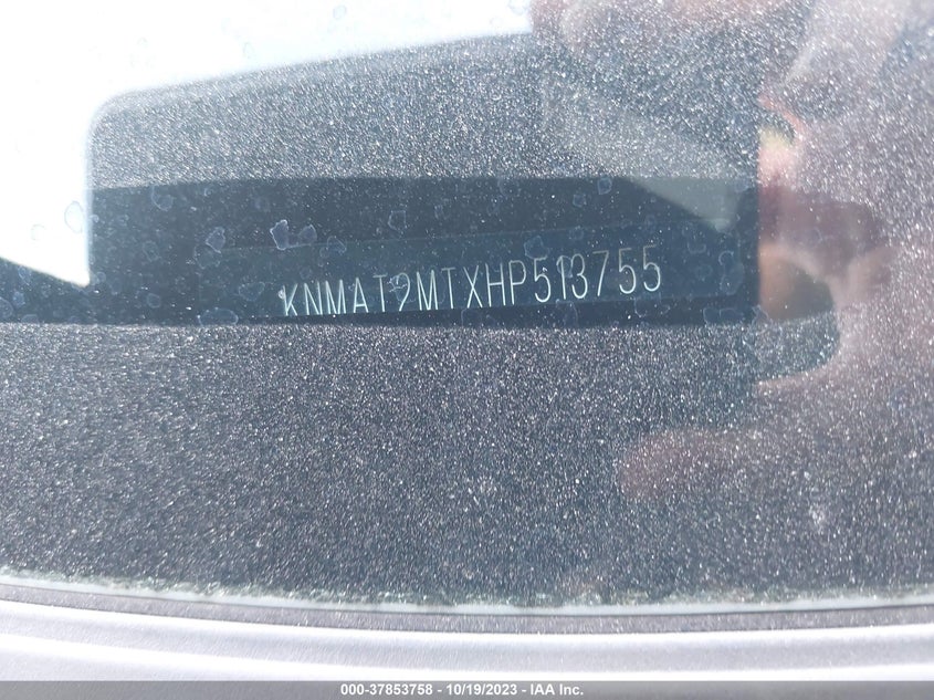 VIN KNMAT2MTXHP513755 2017 NISSAN ROGUE S/SV