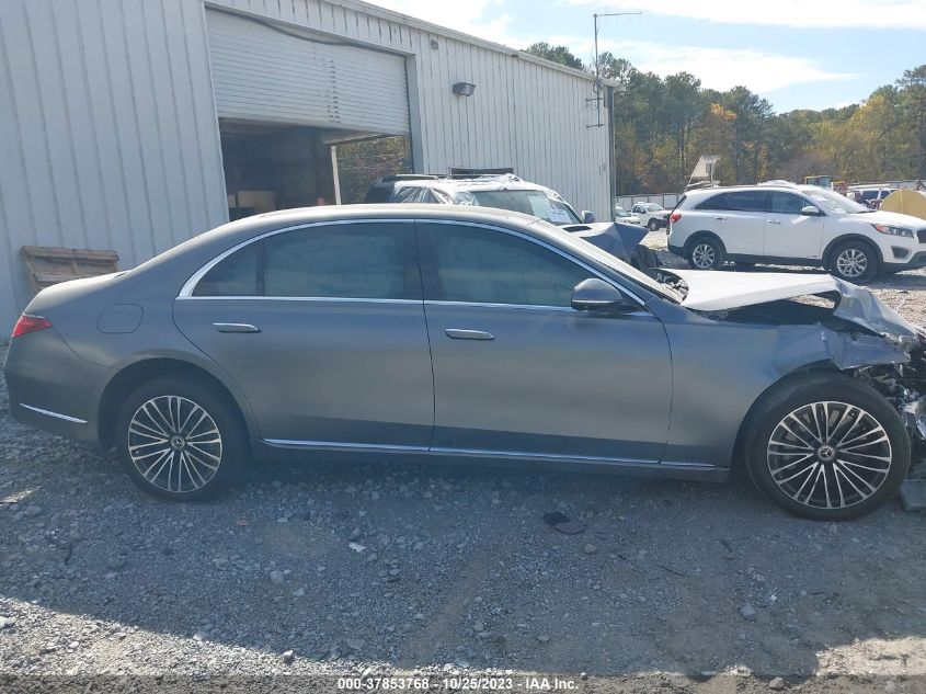 2022 MERCEDES-BENZ S 580 4MATIC W1K6G7GB7NA152080