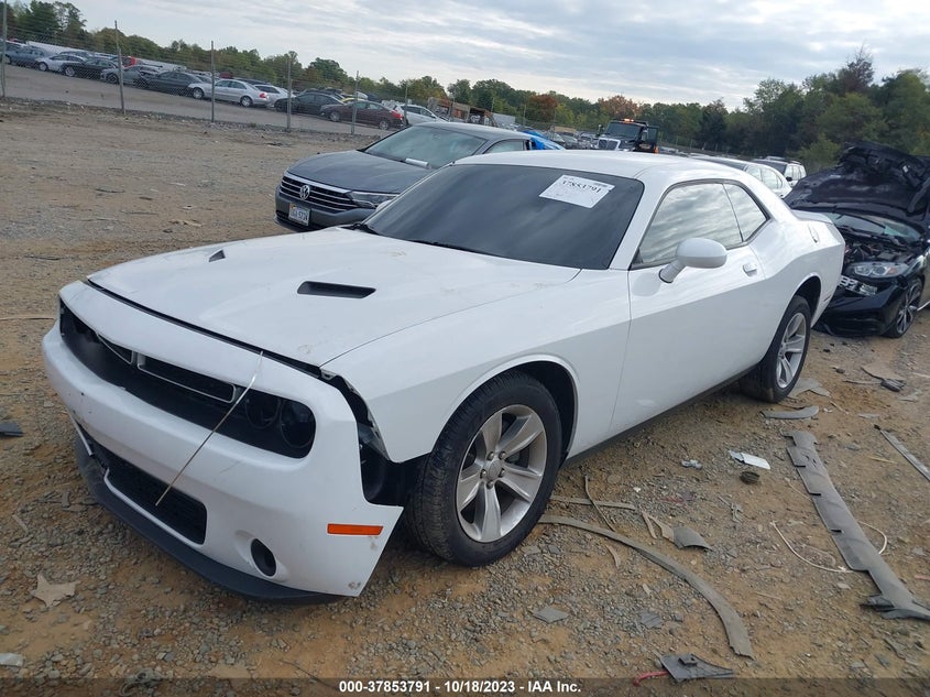 VIN 2C3CDZAG7MH547015 2021 DODGE CHALLENGER SXT
