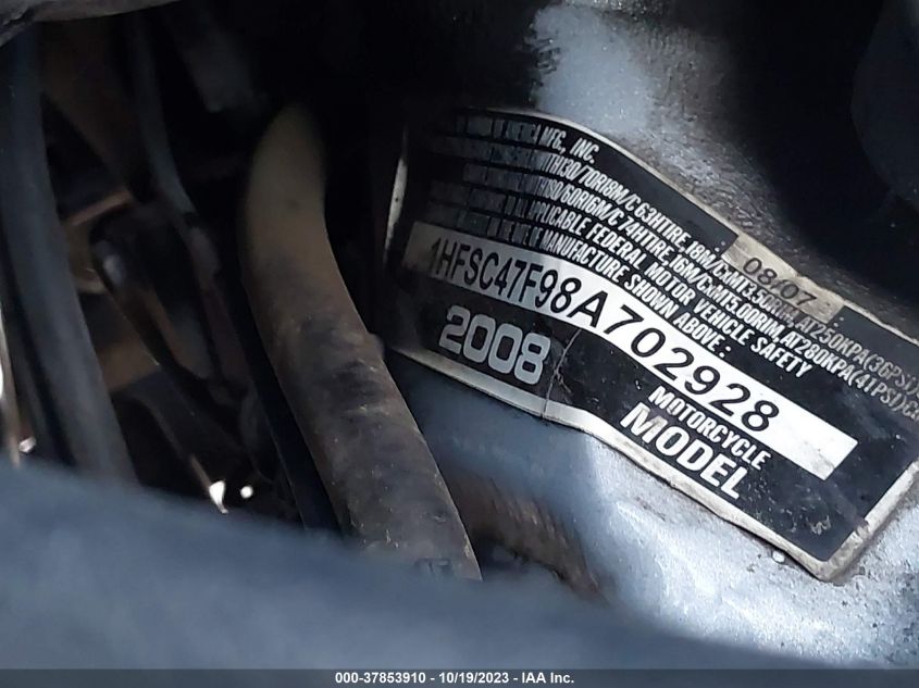 2008 HONDA GL1800 1HFSC47F98A702928