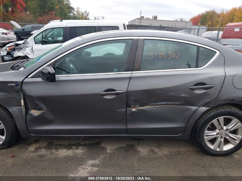 2013 ACURA ILX HYBRID 1.5L - 19VDE3F3XDE301077