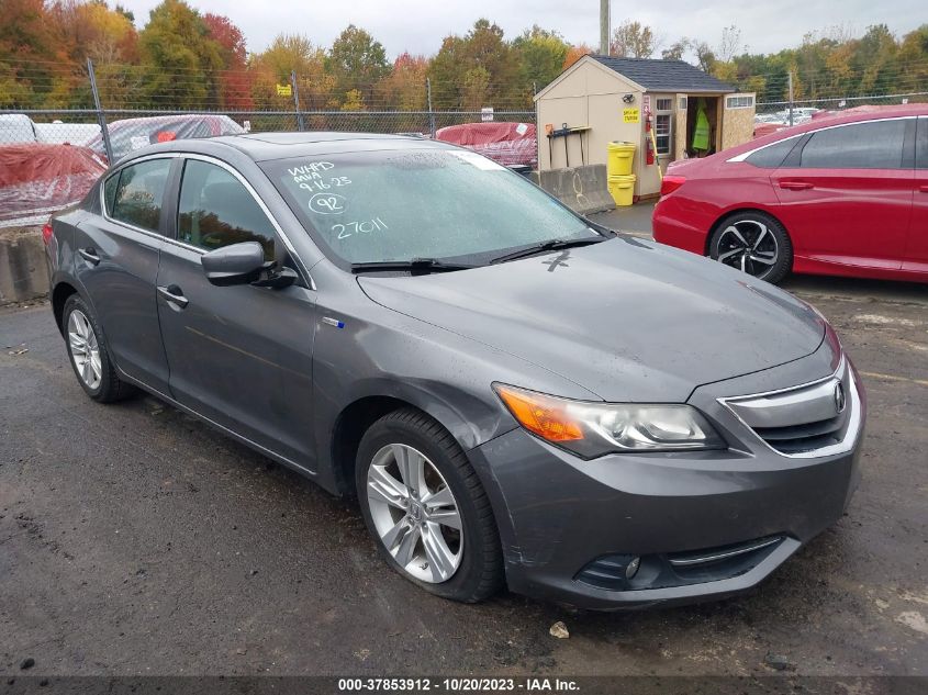 2013 ACURA ILX HYBRID 1.5L 19VDE3F3XDE301077