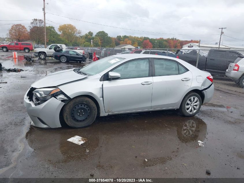 2014 TOYOTA COROLLA L/LE/S/S PLUS/LE PLUS - 2T1BURHE4EC223625