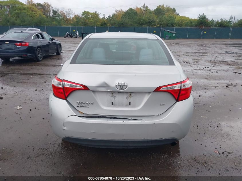 2014 TOYOTA COROLLA L/LE/S/S PLUS/LE PLUS - 2T1BURHE4EC223625